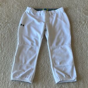 Under Armour softball pants white size small